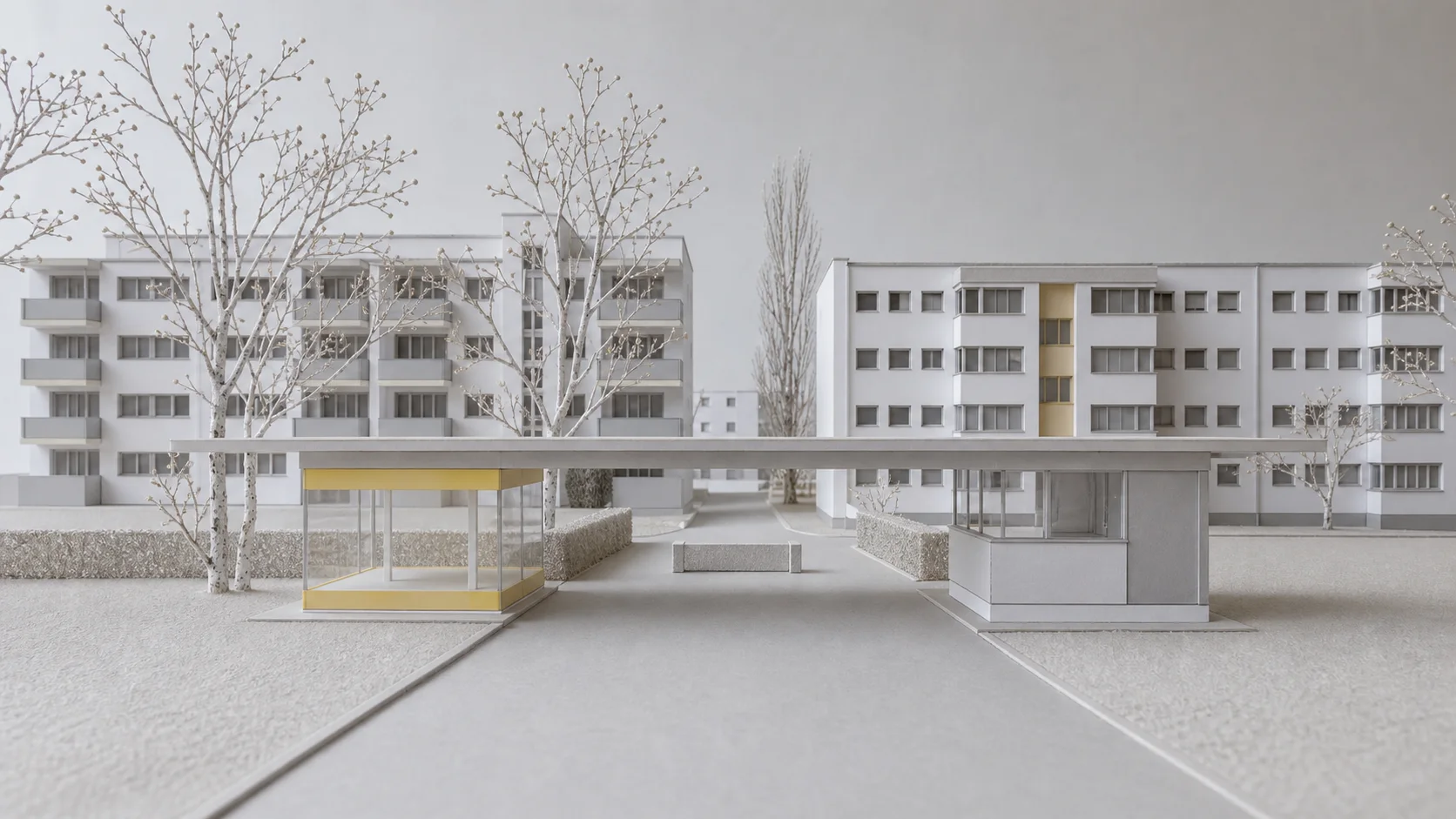 Architekturmodell nach dem Karlsruher Dammerstock